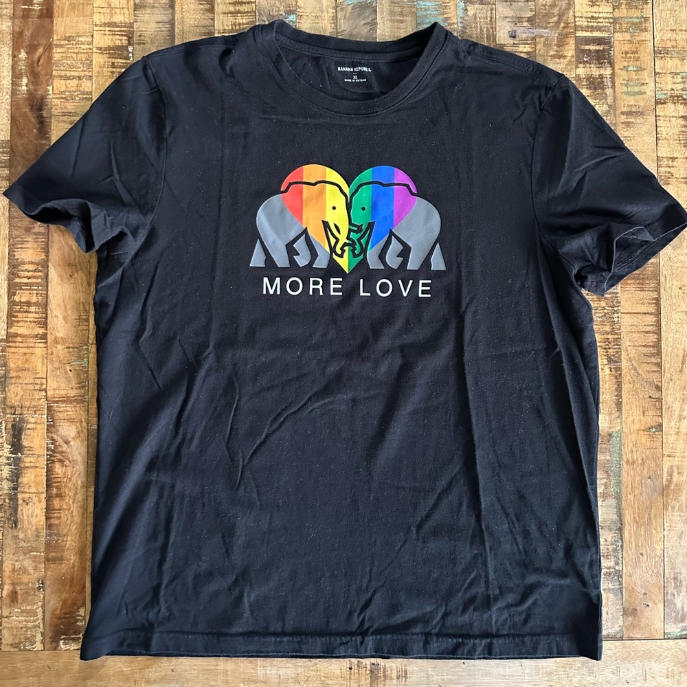 Men’s “more love” t shirt